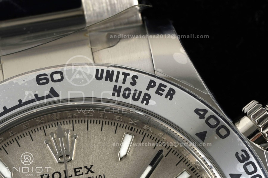 Daytona 126509 VF 1:1 Best Edition 904L Steel Gray/Black Dial on SS Bracelet DD4131