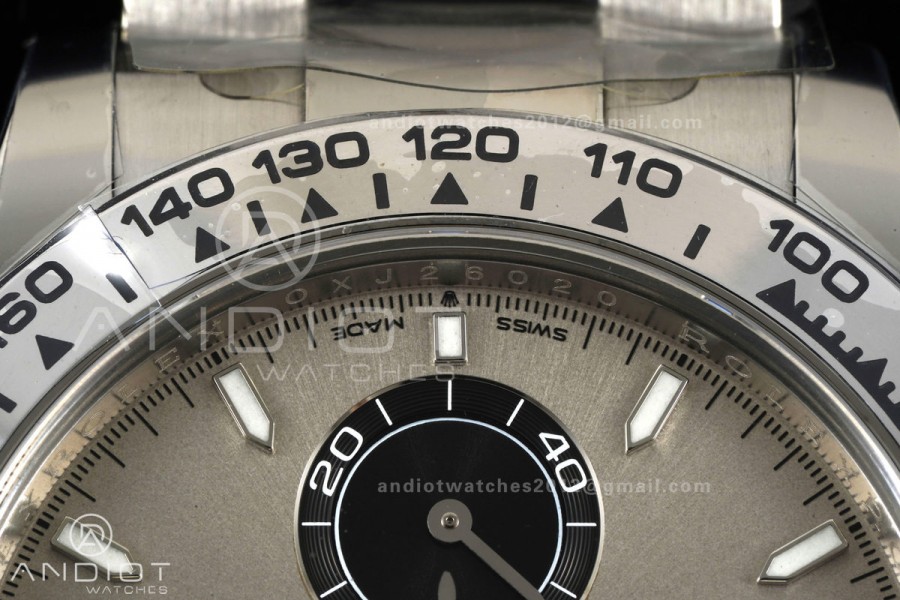 Daytona 126509 VF 1:1 Best Edition 904L Steel Gray/Black Dial on SS Bracelet DD4131