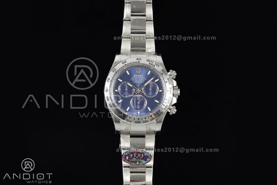 Daytona 126509 VF 1:1 Best Edition 904L Steel Blue Dial on SS Bracelet DD4131