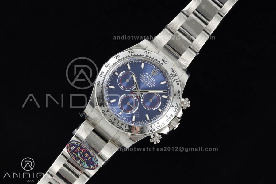 Daytona 126509 VF 1:1 Best Edition 904L Steel Blue Dial on SS Bracelet DD4131