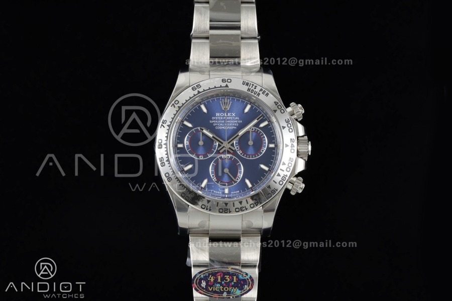 Daytona 126509 VF 1:1 Best Edition 904L Steel Blue Dial on SS Bracelet DD4131