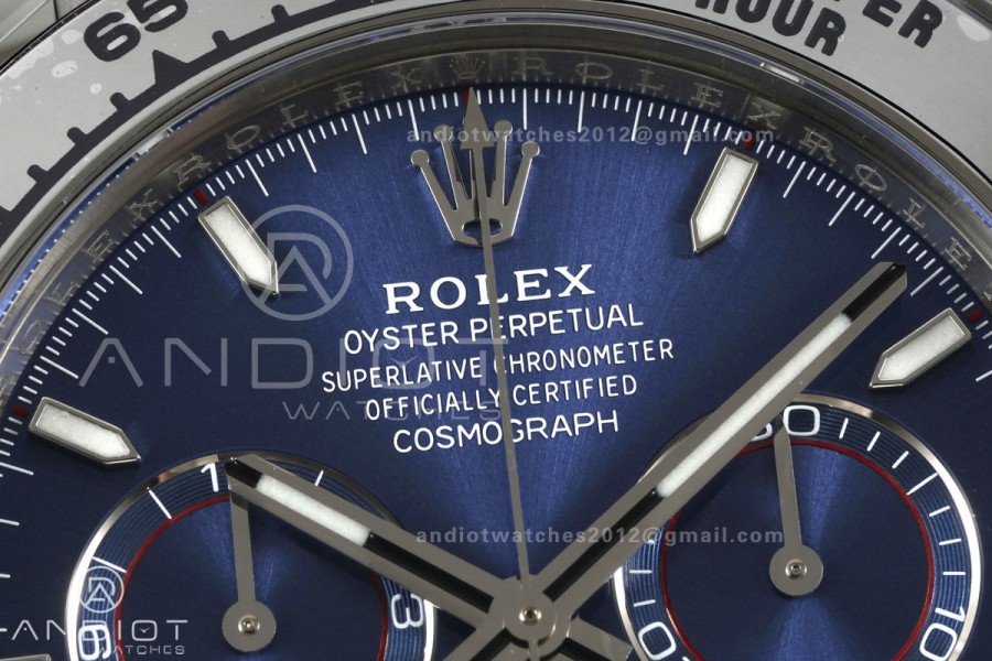 Daytona 126509 VF 1:1 Best Edition 904L Steel Blue Dial on SS Bracelet DD4131