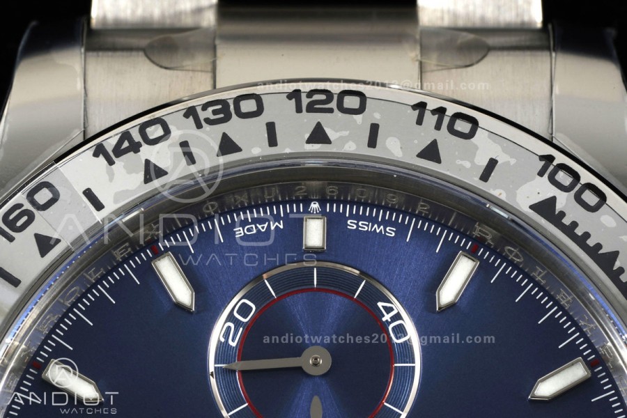 Daytona 126509 VF 1:1 Best Edition 904L Steel Blue Dial on SS Bracelet DD4131