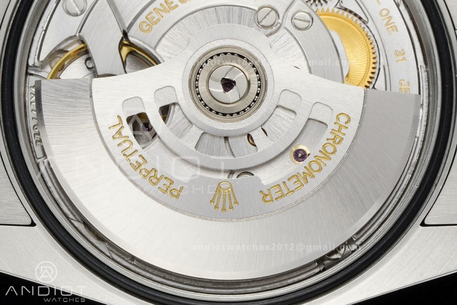 DateJust 36 SS 126234 ARF 1:1 Best Edition Green Leaves Diamonds Dial on Jubilee Bracelet DD3235