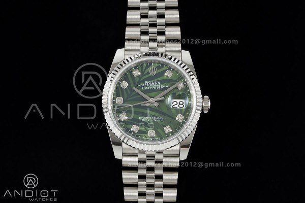 DateJust 36 SS 126234 ARF 1:1 Best Edition Green L...
