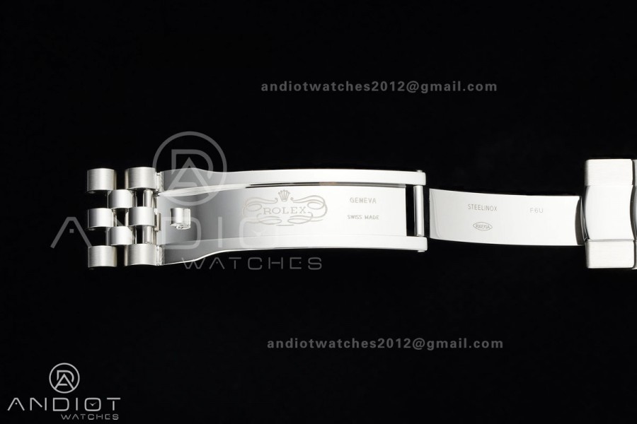 DateJust 36 SS 126234 ARF 1:1 Best Edition Blue Textured Stick Dial on Jubilee Bracelet DD3235