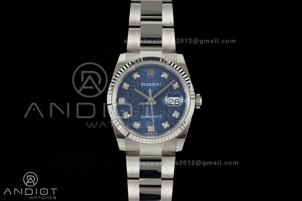 DateJust 36 SS 126234 ARF 1:1 Best Edition Blue Co...
