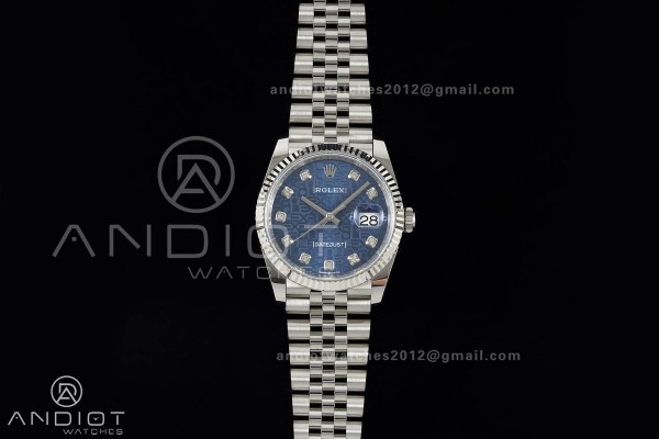 DateJust 36 SS 126234 ARF 1:1 Best Edition Blue Co...