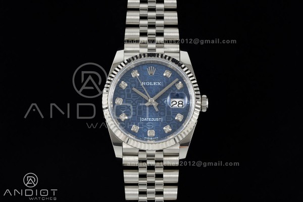 DateJust 36 SS 126234 ARF 1:1 Best Edition Blue Co...