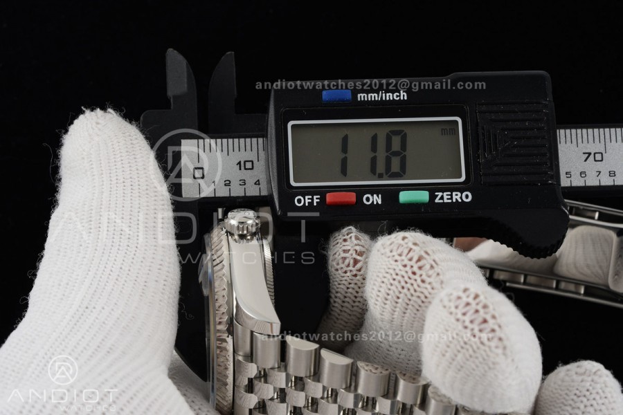 DateJust 36 SS 126234 ARF 1:1 Best Edition White MOP Diamonds Dial on Jubilee Bracelet DD3235