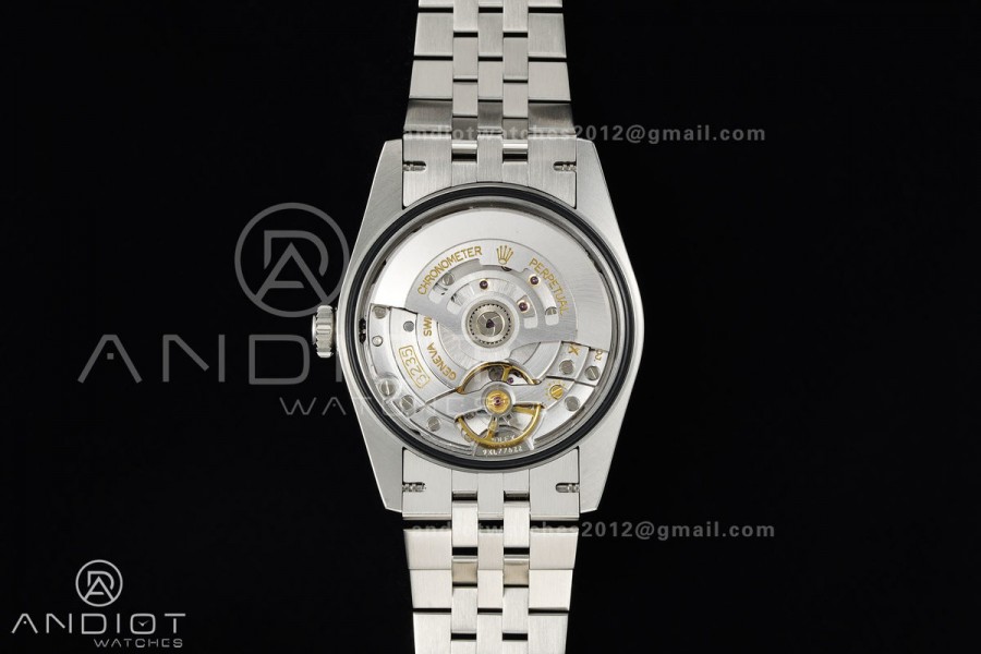 DateJust 36 SS 126234 ARF 1:1 Best Edition Silver Diamond Roman Dial on Jubilee Bracelet DD3235