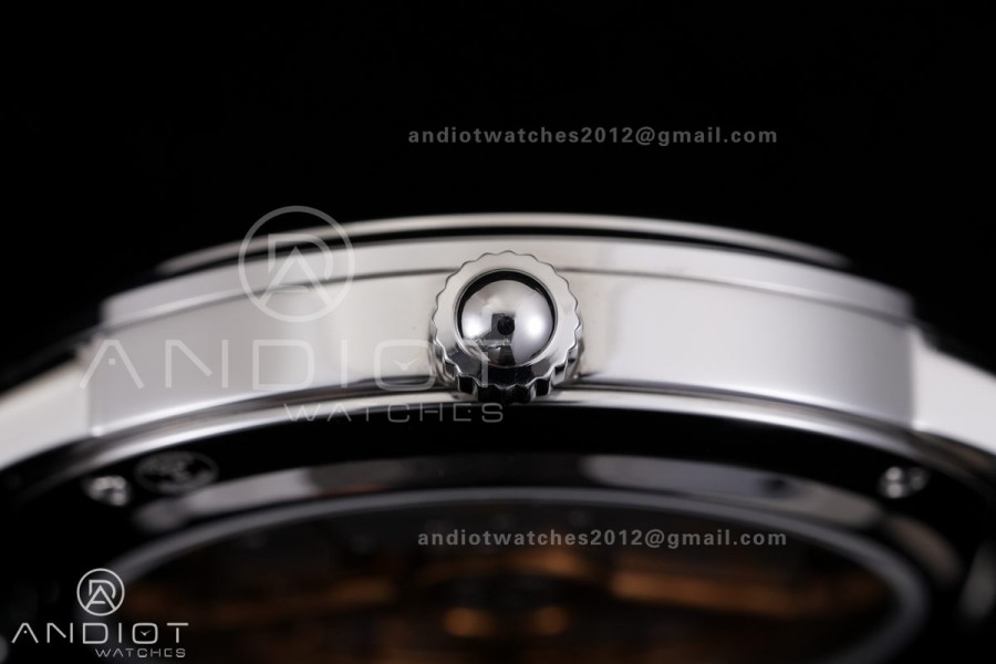 Rendez-Vous Night & Day SS APSF 1:1 Best Edition White Dial on Blue Leather Strap SA898