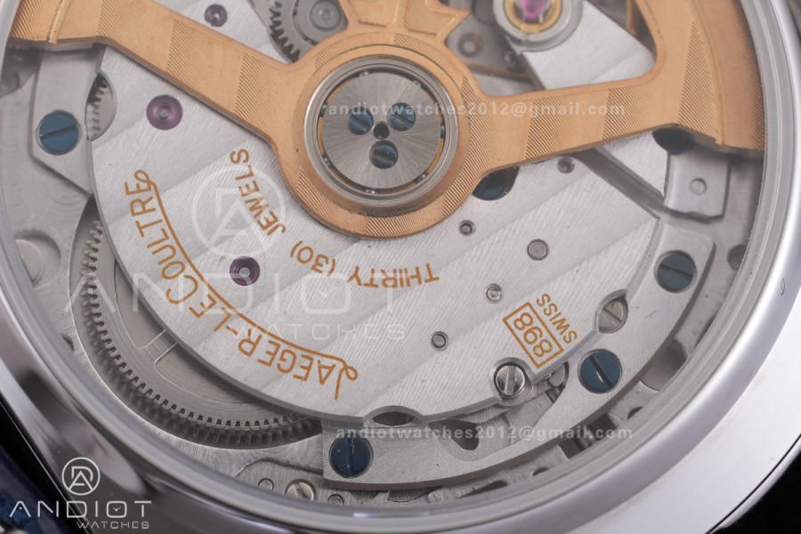 Rendez-Vous Night & Day SS APSF 1:1 Best Edition White Dial on Blue Leather Strap SA898