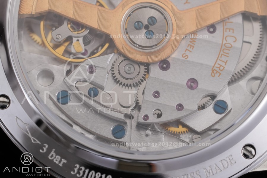 Rendez-Vous Night & Day SS APSF 1:1 Best Edition Blue Dial Diamonds Bezel on Blue Leather Strap SA898