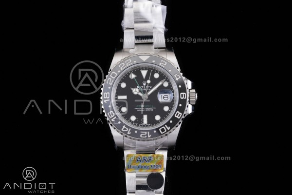 GMT Master II 116710 LN 904L SS ARF 1:1 Best Editi...