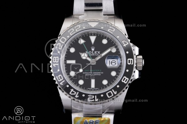 GMT Master II 116710 LN 904L SS ARF 1:1 Best Editi...