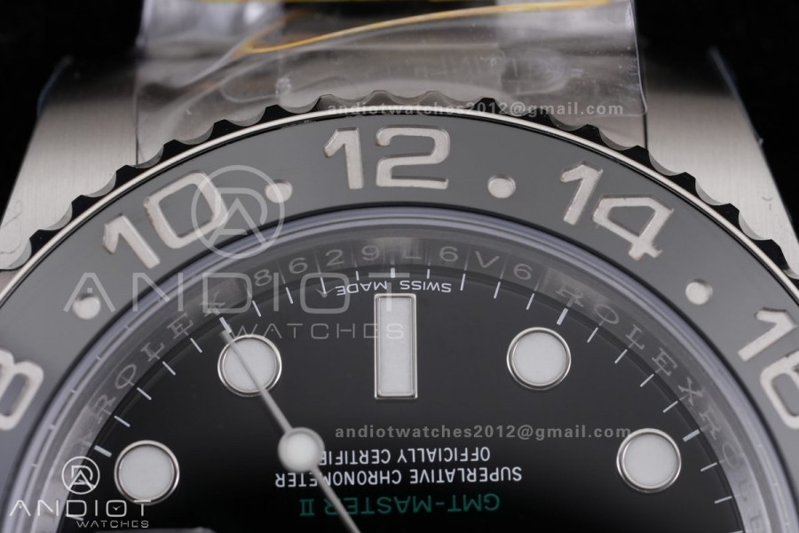GMT Master II 116710 LN 904L SS ARF 1:1 Best Edition on Oyster Bracelet DD3285 V3