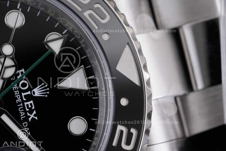 GMT Master II 116710 LN 904L SS ARF 1:1 Best Edition on Oyster Bracelet DD3285 V3