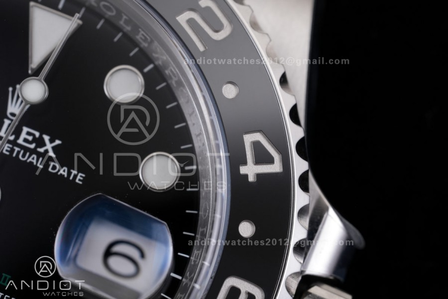 GMT Master II 116710 LN 904L SS ARF 1:1 Best Edition on Oyster Bracelet DD3285 V3