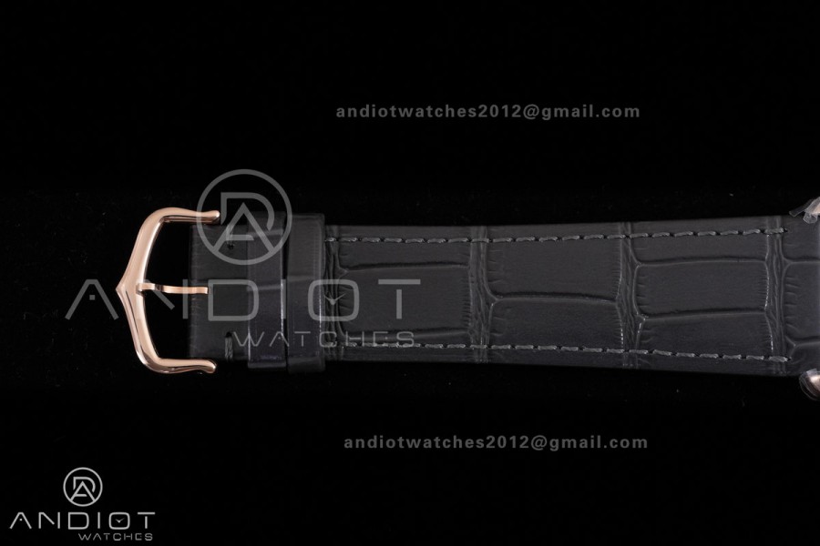 Tank Louis XL 38x27mm RG F1F 1:1 Best Edition White Dial on Gray Strap A1899Mc 