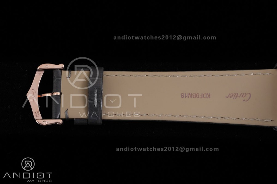 Tank Louis XL 38x27mm RG F1F 1:1 Best Edition White Dial on Gray Strap A1899Mc 