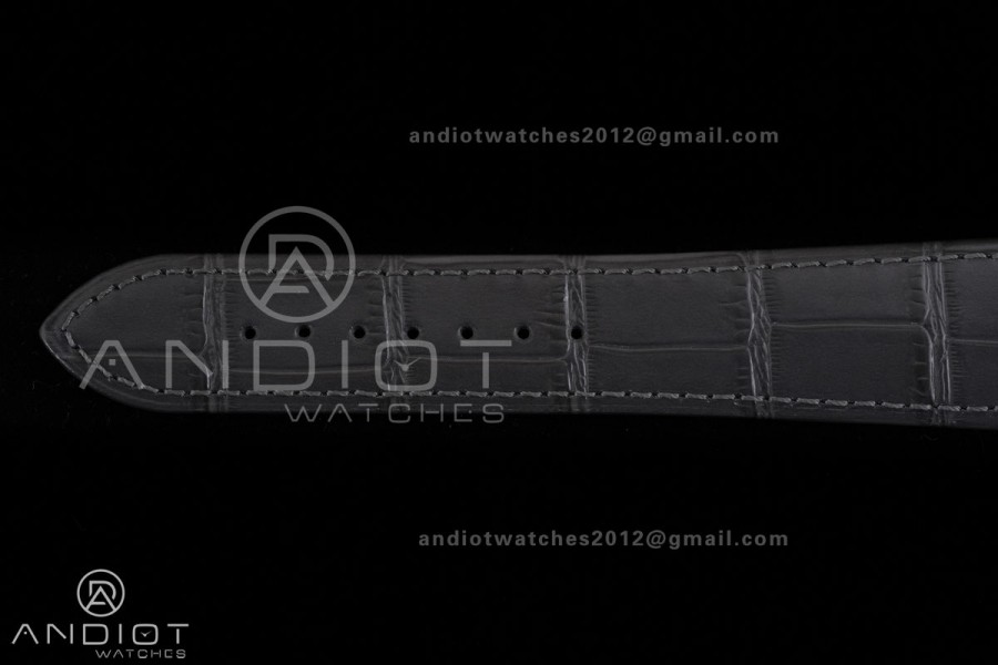 Tank Louis XL 38x27mm RG F1F 1:1 Best Edition White Dial on Gray Strap A1899Mc 