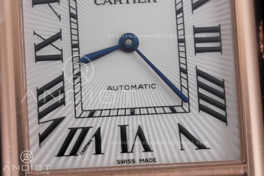 Tank Louis XL 38x27mm RG F1F 1:1 Best Edition White Dial on Gray Strap A1899Mc 