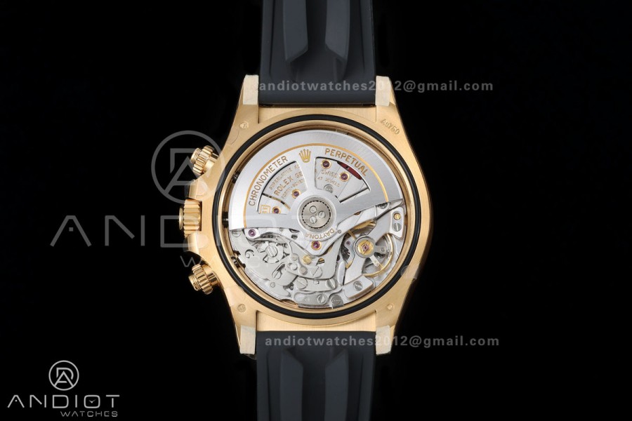 Daytona 126518 VF 1:1 Best Edition YG Dial on Oysterflex Strap DD4131