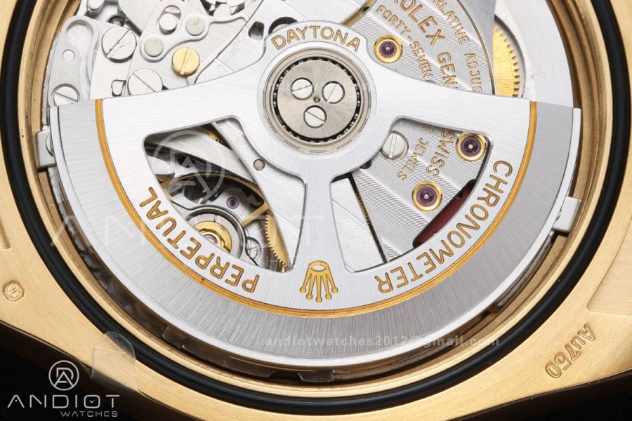 Daytona 126518 VF 1:1 Best Edition YG Dial on Oysterflex Strap DD4131