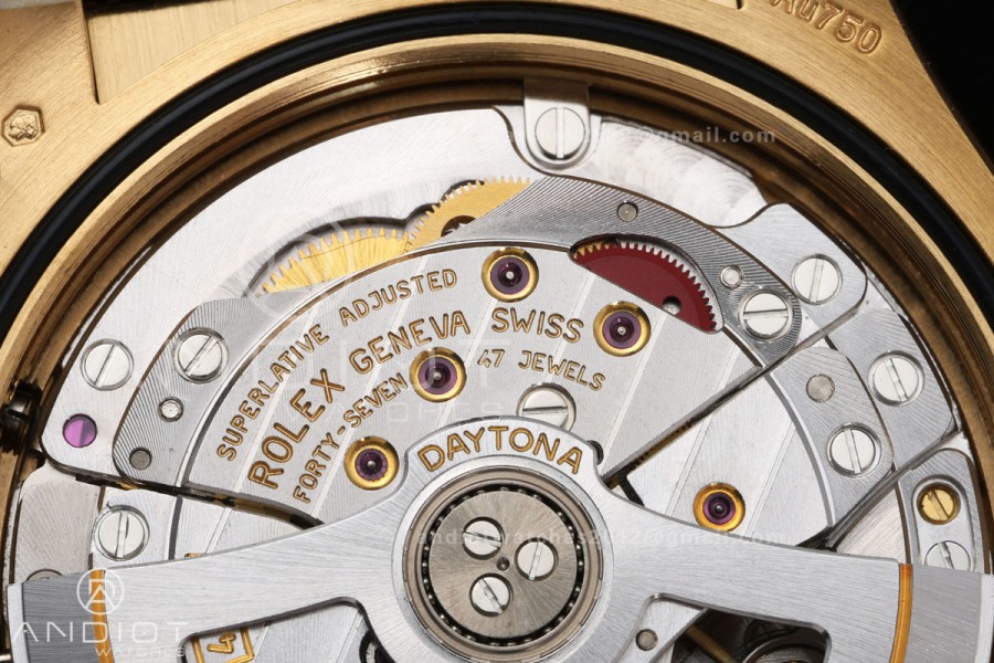 Daytona 126518 VF 1:1 Best Edition YG Dial on Oysterflex Strap DD4131