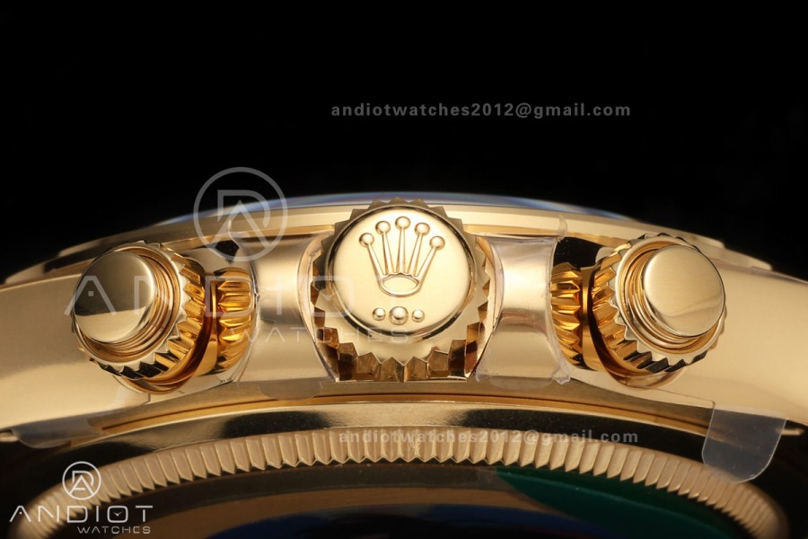 Daytona 126518 VF 1:1 Best Edition YG Dial on Oysterflex Strap DD4131