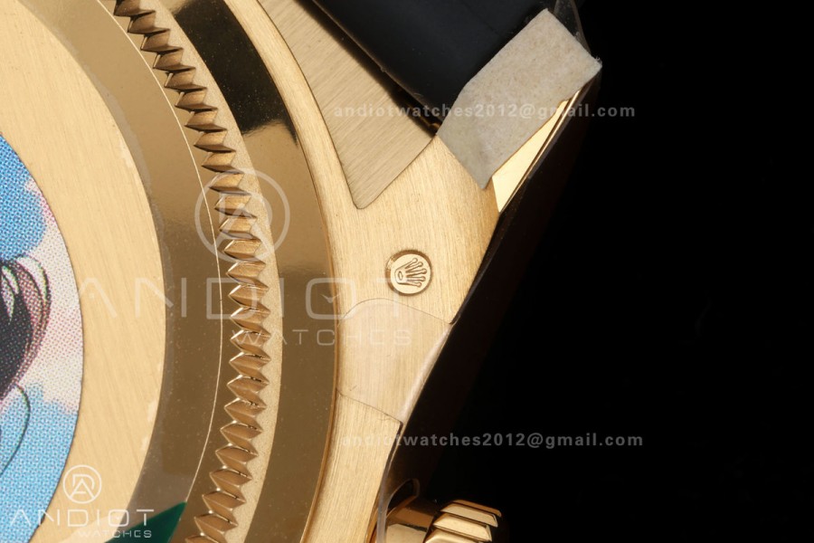 Daytona 126518 VF 1:1 Best Edition Black/YG Dial on Oysterflex Strap DD4131