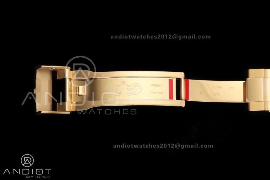 Daytona 126518 VF 1:1 Best Edition Black/YG Dial on Oysterflex Strap DD4131