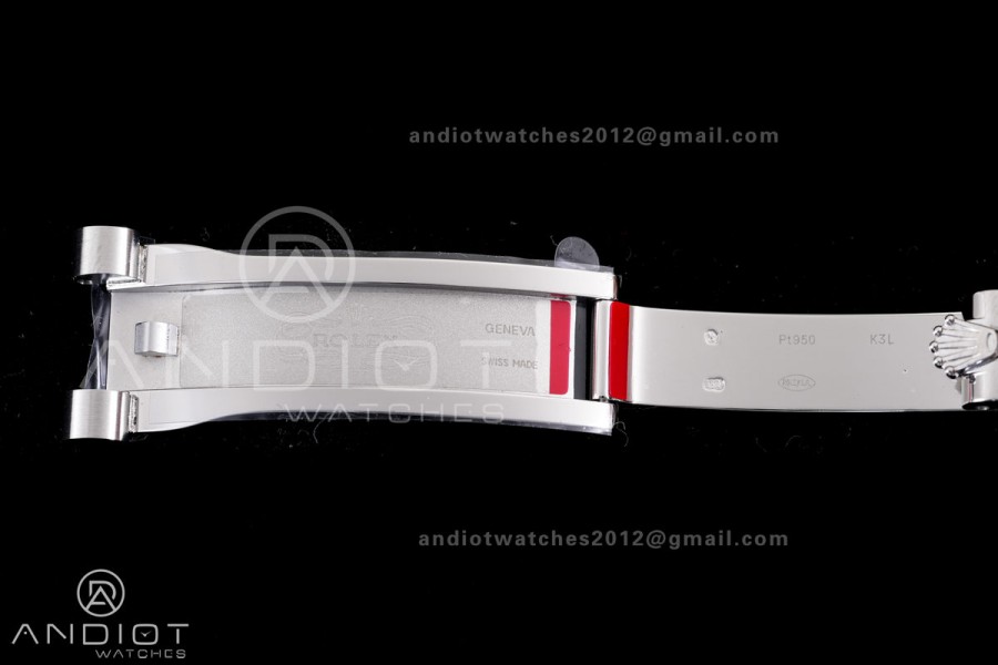 DayDate 40 228239 VSF 1:1 Best Edition Ice Blue Roman Dial on President Bracelet VS3255 V2