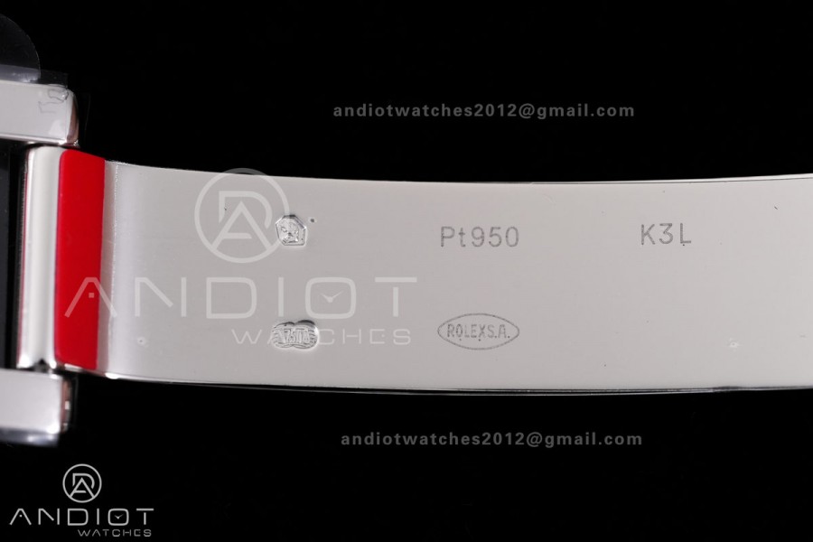 DayDate 40 228239 VSF 1:1 Best Edition Ice Blue Roman Dial on President Bracelet VS3255 V2