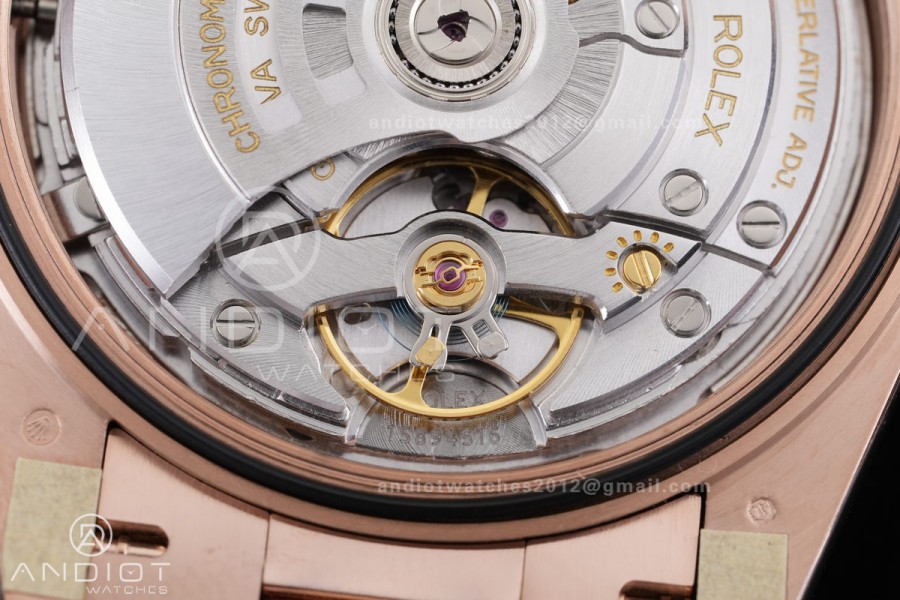 DayDate 40 228235 VSF 1:1 Best Edition RG Crystal Dial on President Bracelet VS3255 V2