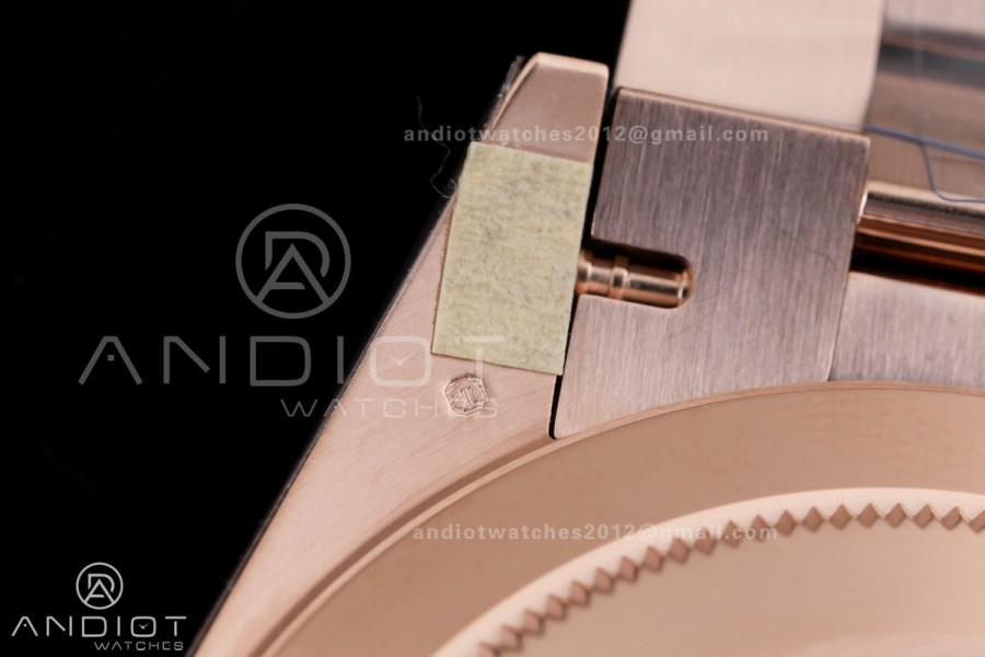 DayDate 40 228235 VSF 1:1 Best Edition RG Crystal Dial on President Bracelet VS3255 V2