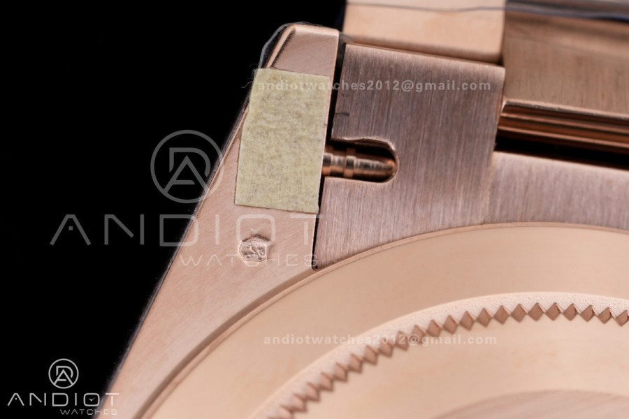 DayDate 40 228235 VSF 1:1 Best Edition RG Crystal Dial on President Bracelet VS3255 V2