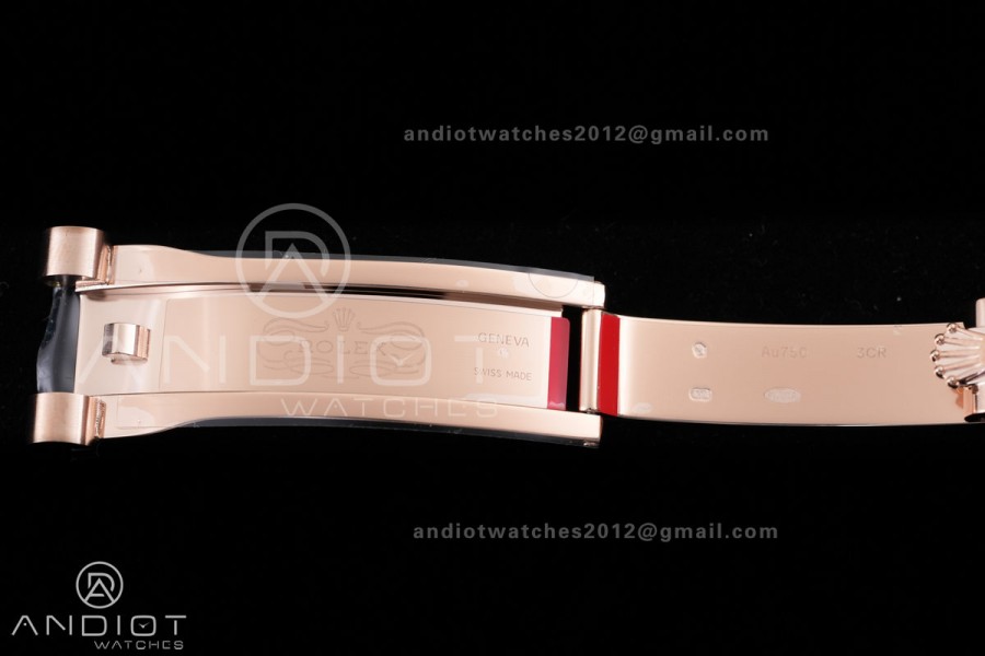 DayDate 40 228235 VSF 1:1 Best Edition RG Crystal Dial on President Bracelet VS3255 V2