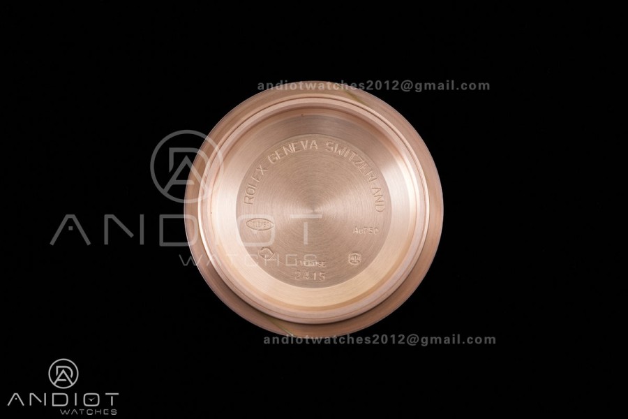 DayDate 40 228235 VSF 1:1 Best Edition RG Crystal Dial on President Bracelet VS3255 V2