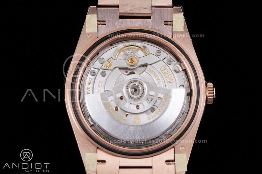 DayDate 40 228235 VSF 1:1 Best Edition White MOP Crystal Dial on President Bracelet VS3255 V2