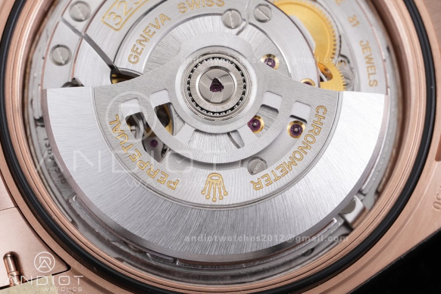 DayDate 40 228235 VSF 1:1 Best Edition White MOP Crystal Dial on President Bracelet VS3255 V2