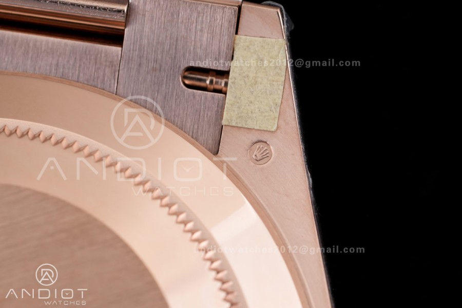 DayDate 40 228235 VSF 1:1 Best Edition Gray Ombre Roman Dial on President Bracelet VS3255 V2