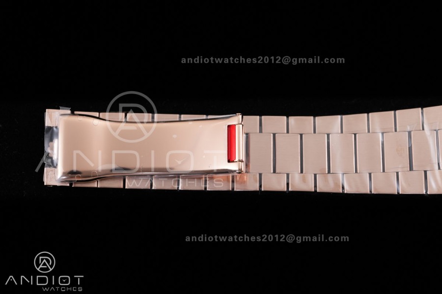 DayDate 40 228235 VSF 1:1 Best Edition Gray Ombre Roman Dial on President Bracelet VS3255 V2