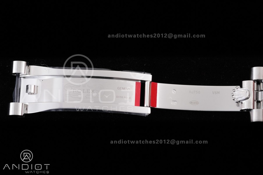 DayDate 40 228239 VSF 1:1 Best Edition White MOP Crystal Dial on President Bracelet VS3255 V2