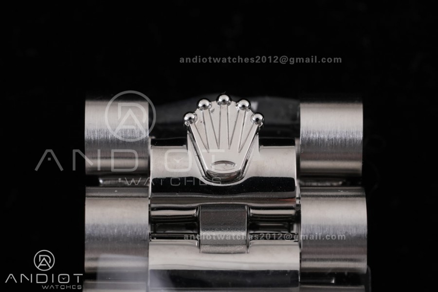 DayDate 40 228239 VSF 1:1 Best Edition White MOP Crystal Dial on President Bracelet VS3255 V2