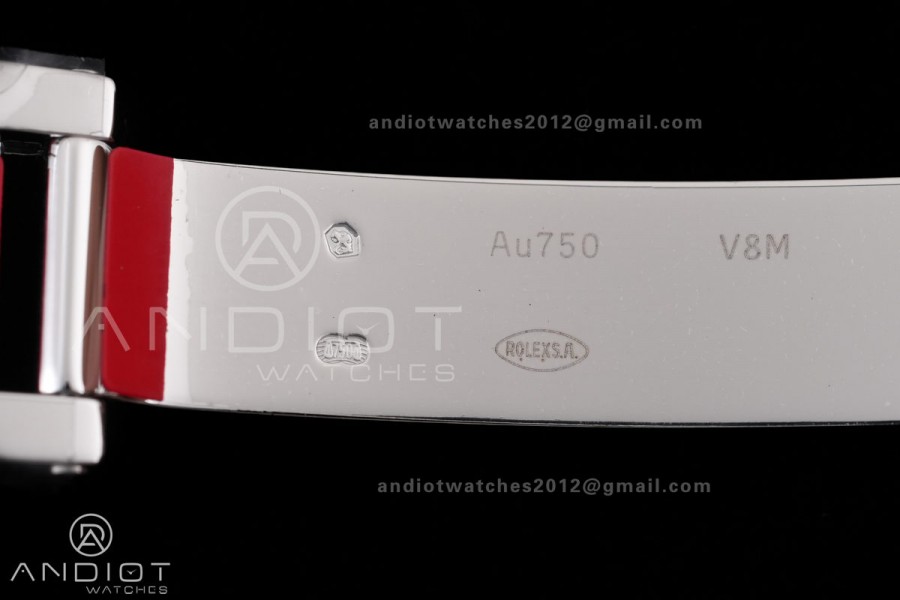 DayDate 40 228239 VSF 1:1 Best Edition White MOP Crystal Dial on President Bracelet VS3255 V2