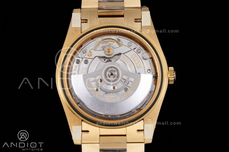 DayDate 40 228238 VSF 1:1 Best Edition White MOP Crystal Dial on President Bracelet VS3255 V2