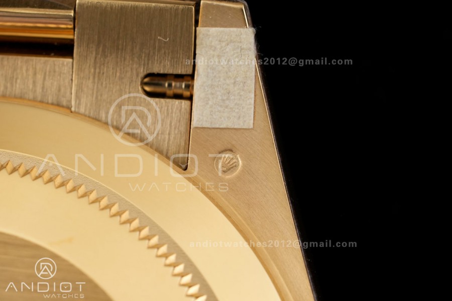 DayDate 40 228238 VSF 1:1 Best Edition White MOP Crystal Dial on President Bracelet VS3255 V2