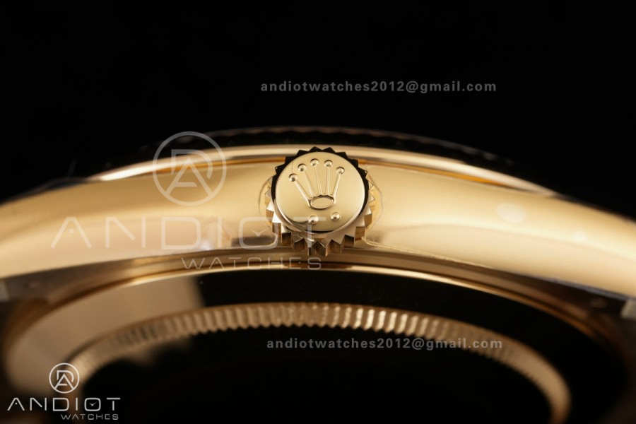 DayDate 40 228238 VSF 1:1 Best Edition White MOP Crystal Dial on President Bracelet VS3255 V2